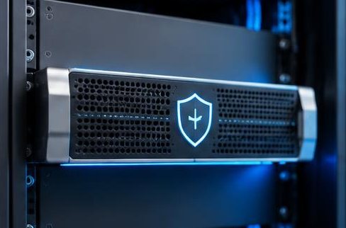 Rack içinde güvenlik duvarı cihazı