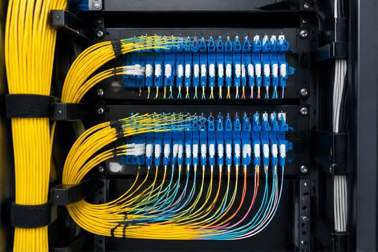 Fiber optik bağlantı paneli