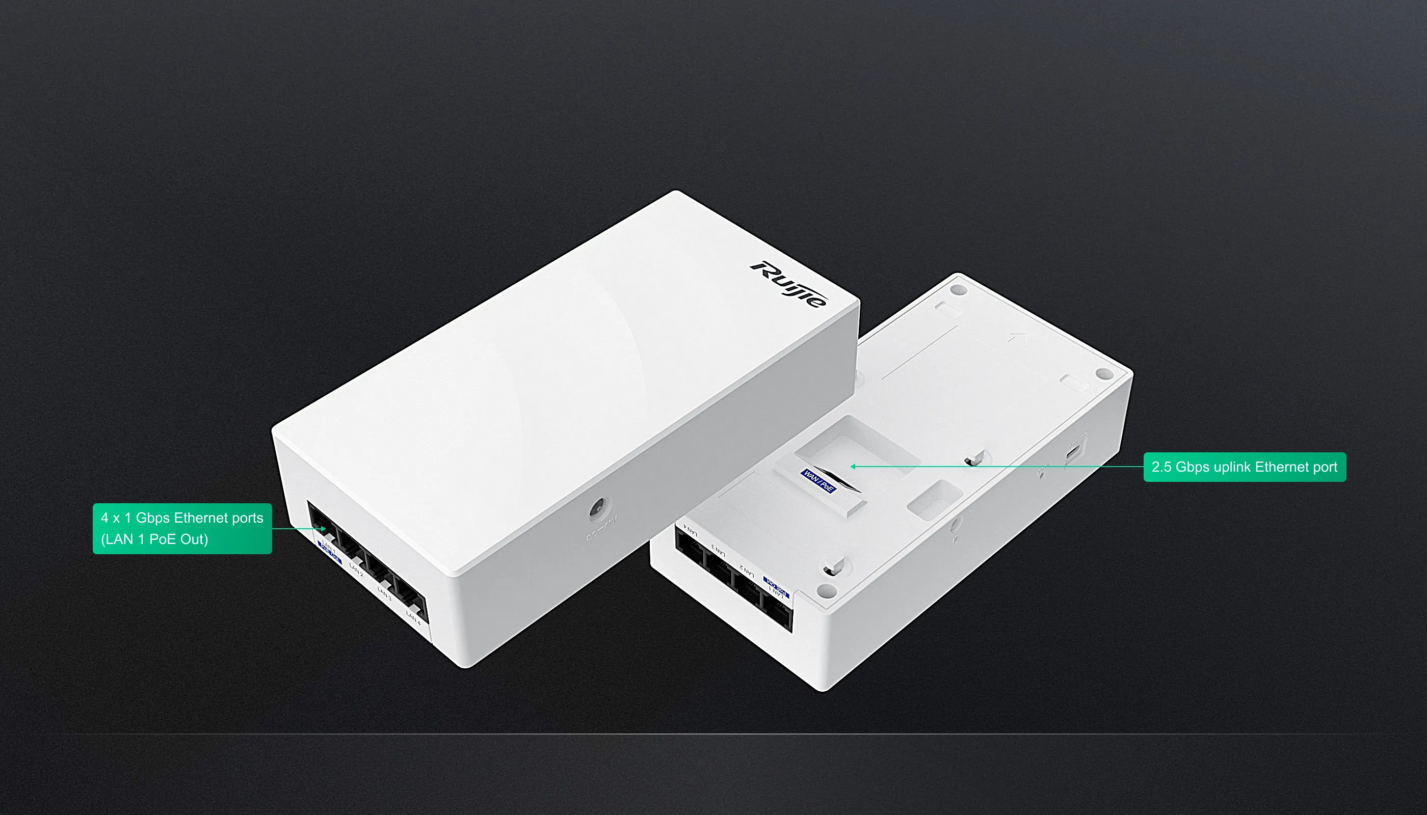 RG-AP180-I, Wi-Fi 6 Dual-Radio 2.976 Gbps Indoor Wall Plate Access Point