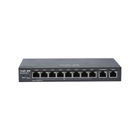 Reyee RG-EG210G-P 10 Port Gigabit PoE Router