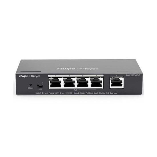 Reyee RG-ES205GC-P 5 Port Gigabit Network PoE Switch