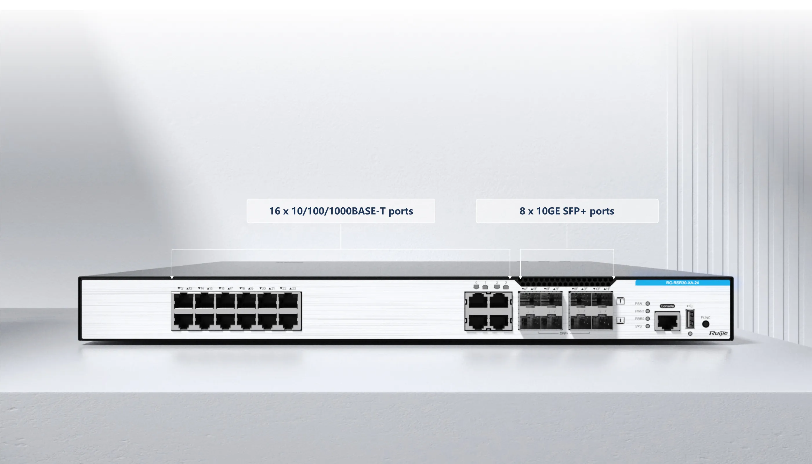 RG-RSR30-XA-24 24-Port Multi-service Fixed Aggregation Router