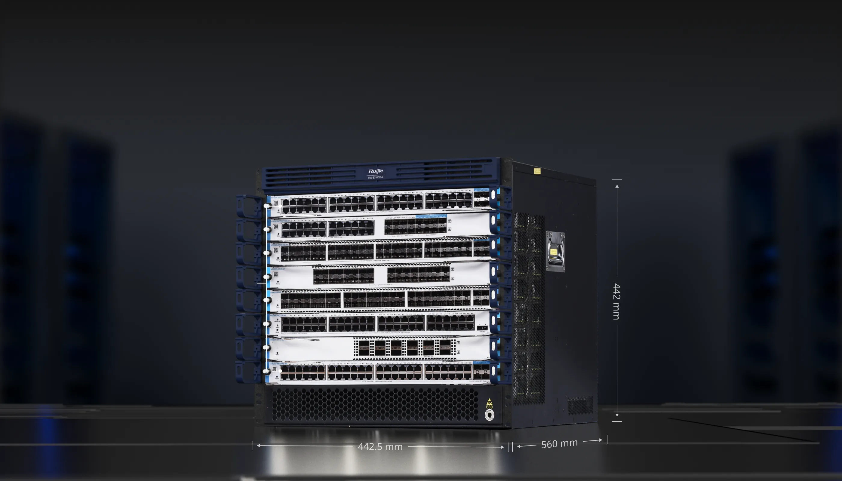RG-S7810C-X 10 RU Modular Campus Core Switch